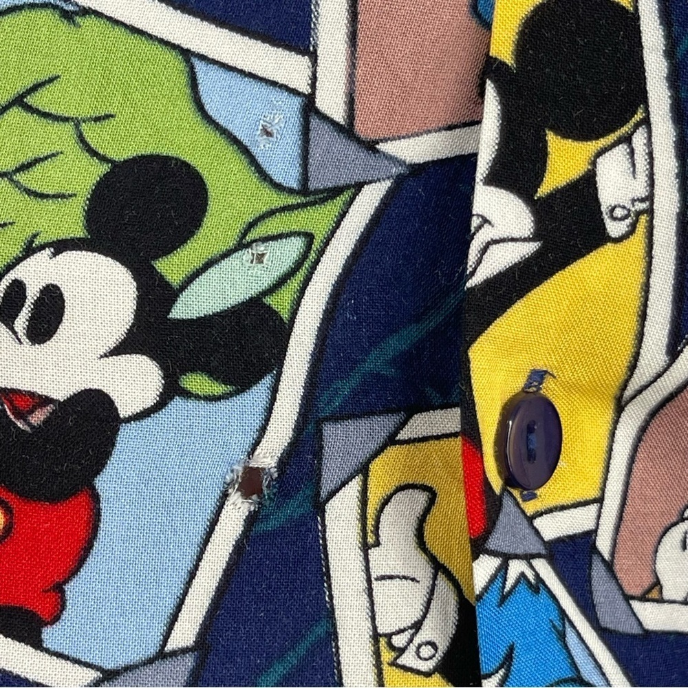 Disneyana Clothiers 2001 Mickey Mouse Shirt Family Reunion Disney Sz L - Picture 5 of 10